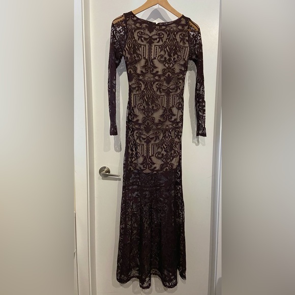 Open Backed Lace Marciano Dress - Picture 5 of 5